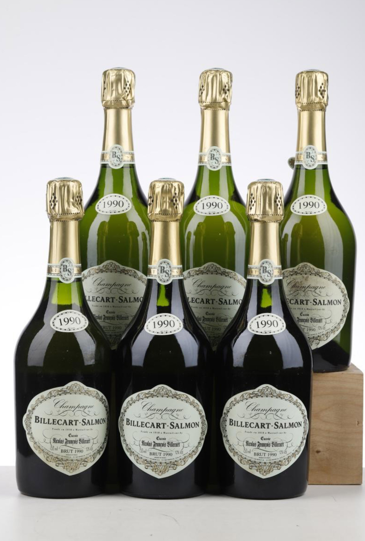 best wine auctions - Lot 4 billecart salmon cuvee nicolas francois billecart 1990 billecart simon 6 bottles best wine auctions - Lot 4 billecart salmon cuvee nicolas francois billecart 1990 billecart simon 6 bottles