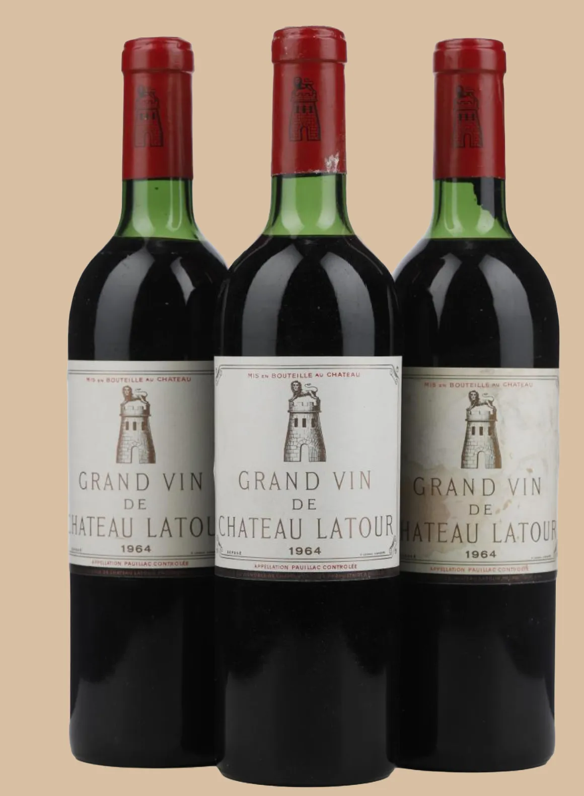Château Latour 1964 Auction Result | Best Wine Auctions Château Latour 1964 bottles sold at Best Wine Auctions
